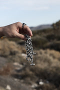 BLACK CLAW Armonia Crescente Chain Bracelet 着用イメージ