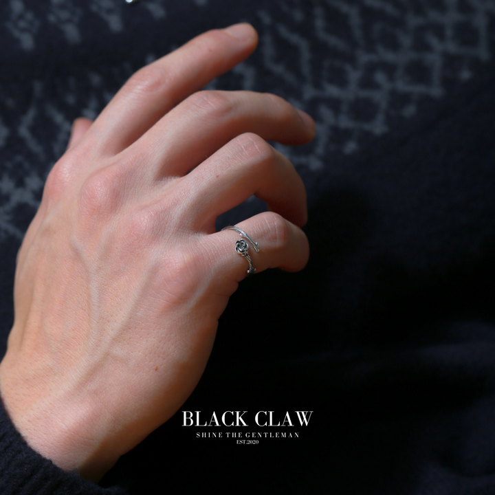 s925 Rose Ring