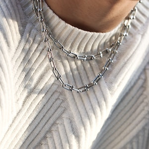316L U Chain  Necklace 【B&C】