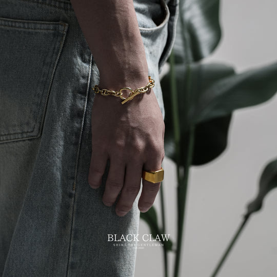 Anchor Chain Bracelet【GOLD】