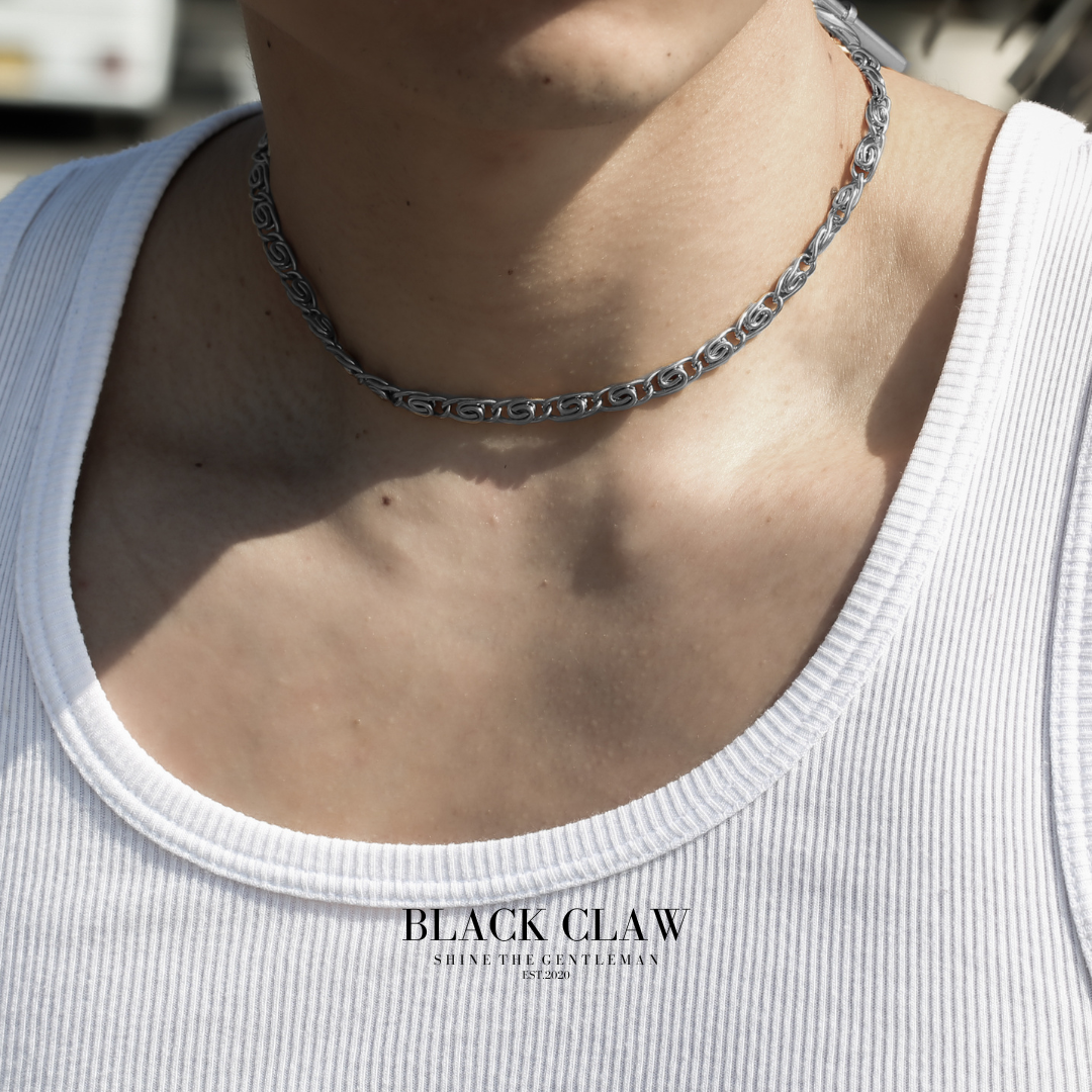 【B&C】Choker＆Bracelet【SILVER】