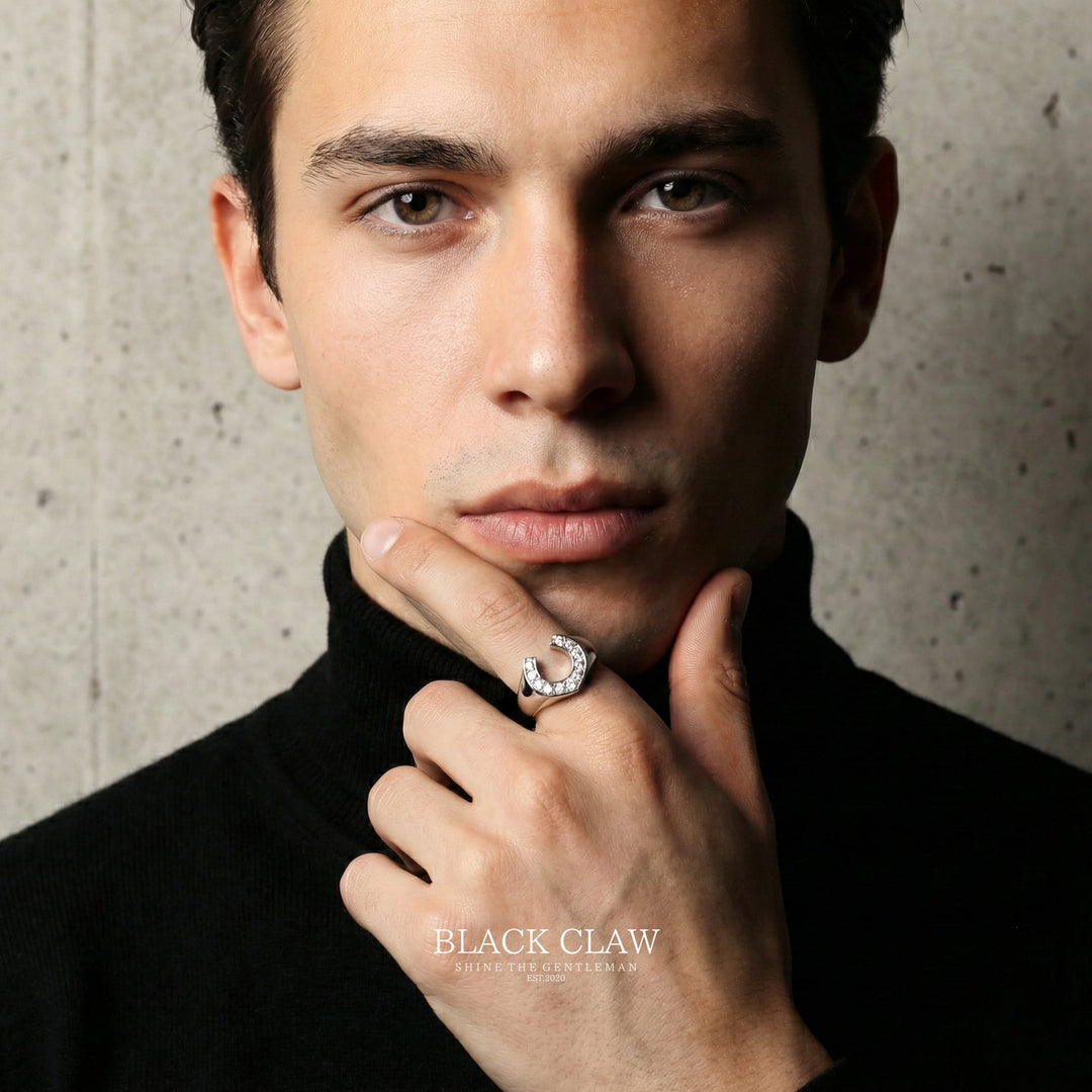 316L Horseshoe Ring【B&C】