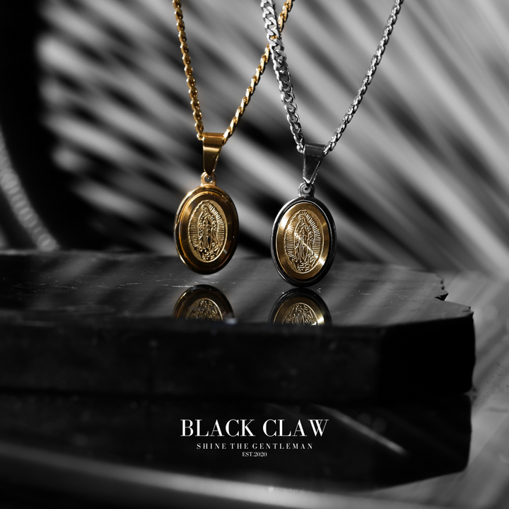 316L Maria Coin Necklace【Bicolor SILVER】