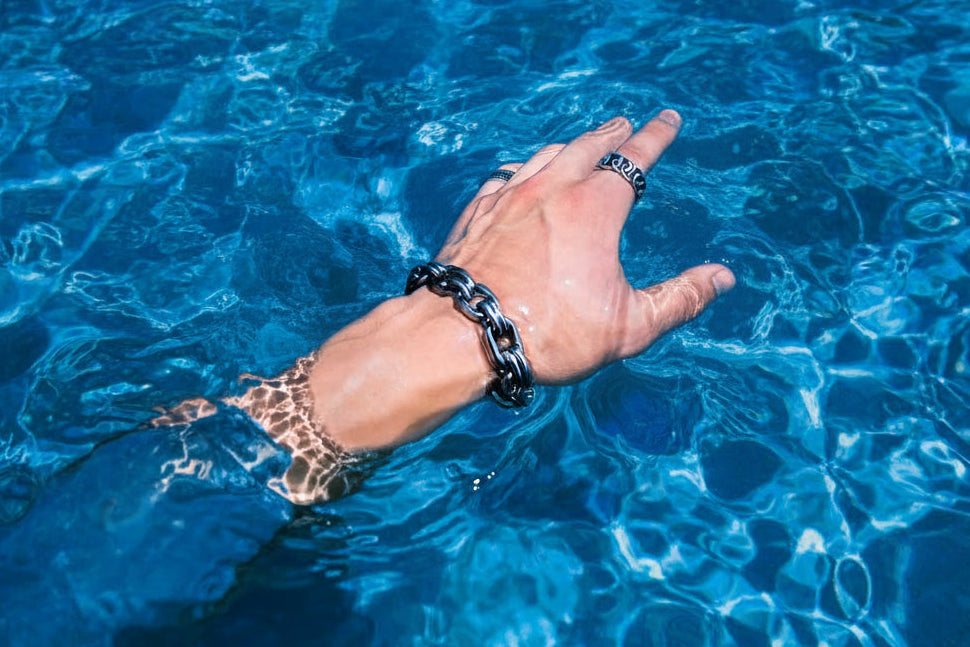 316L Chain Bracelet 【BLACK CLAW】