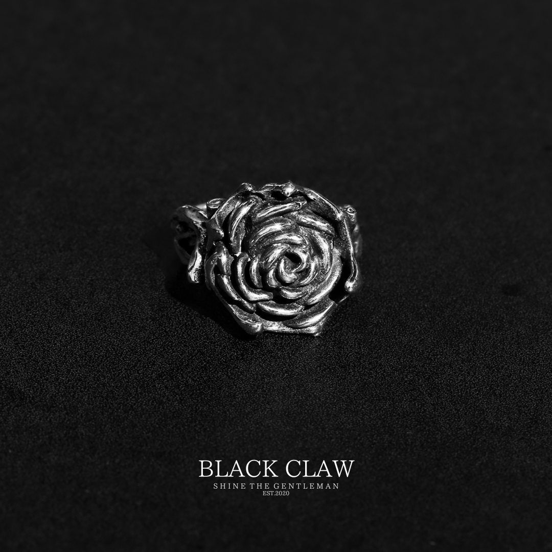 S925 Rose Ring『B&C』