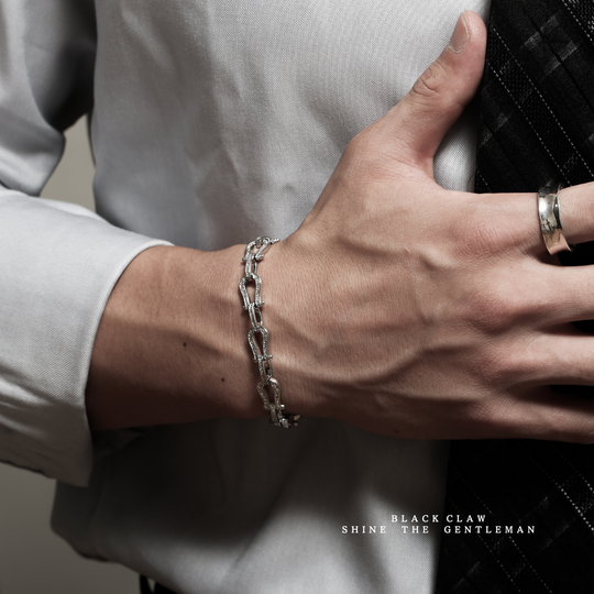 s925 Horseshoe Bracelet