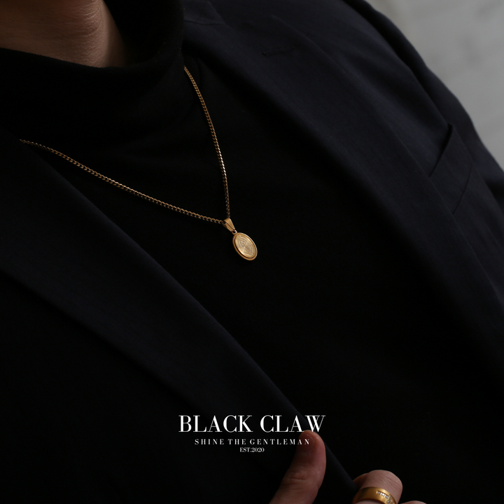 316L Maria Coin Necklace【GOLD】