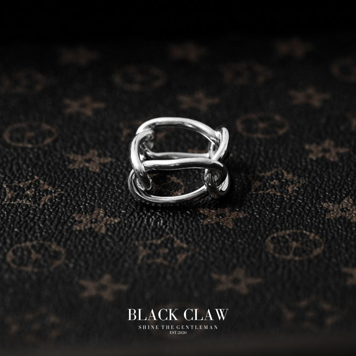 s925 Four Circles Ring