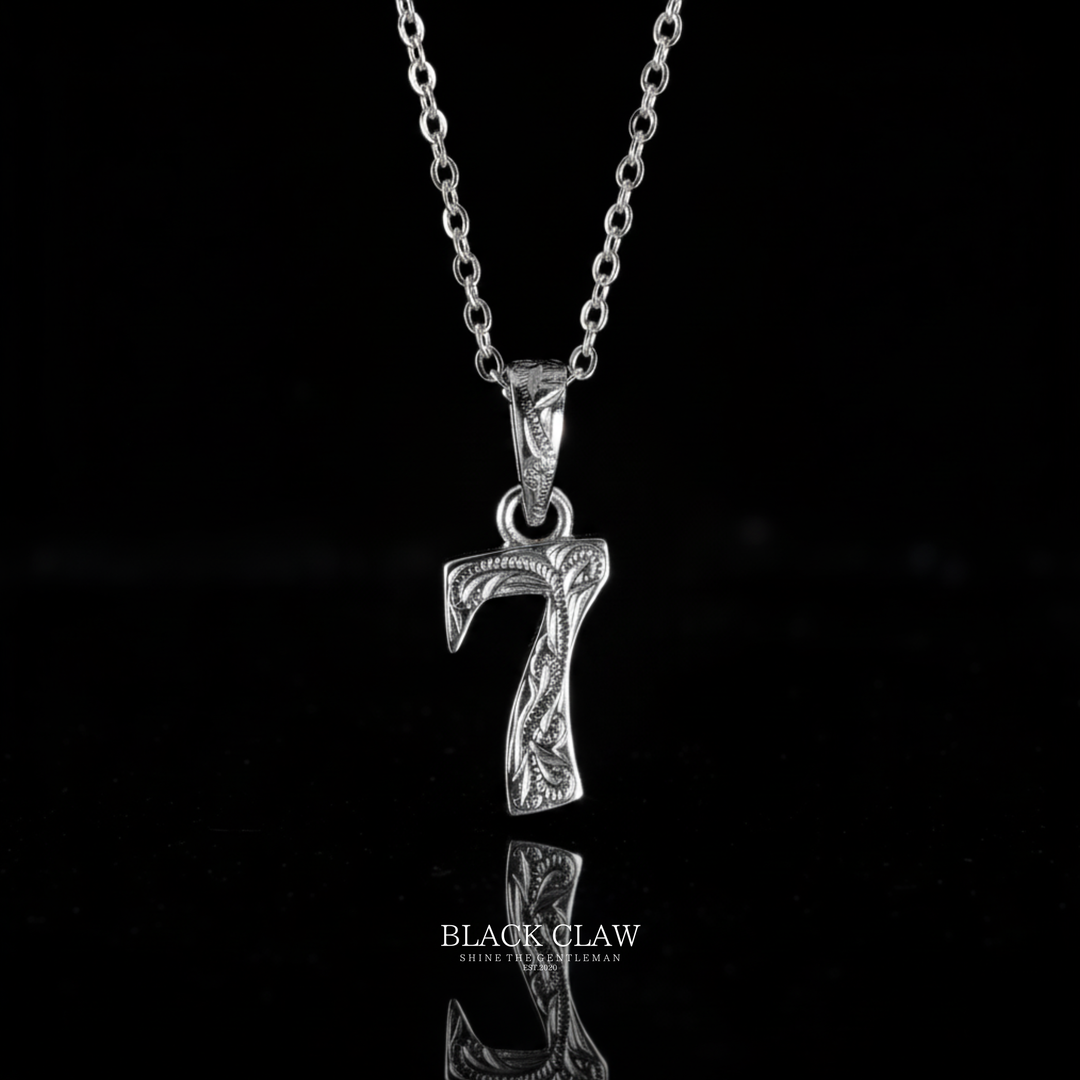 316L Hawaiian Number Necklace