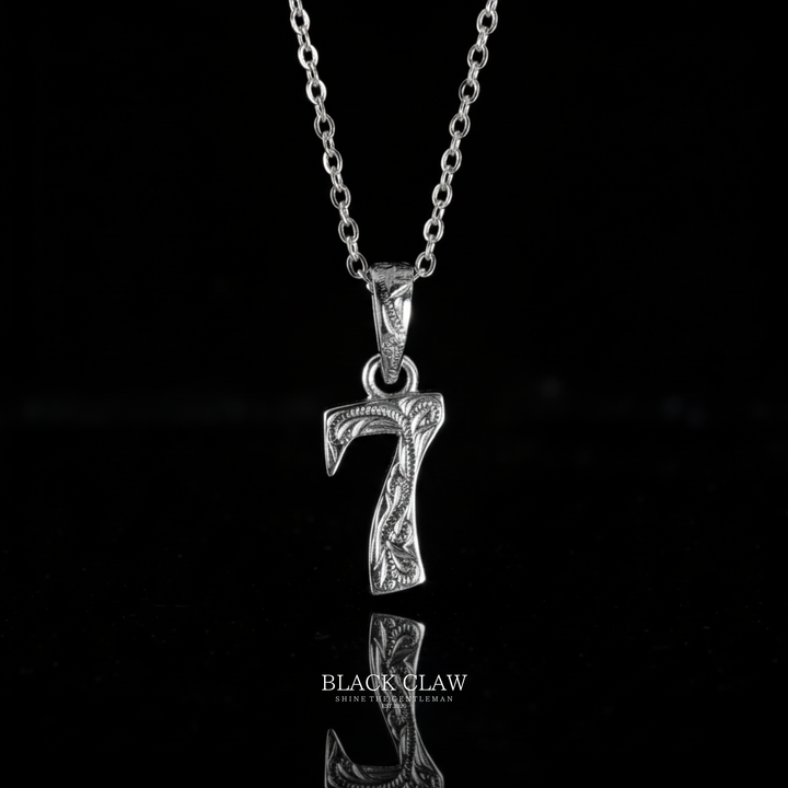 316L Hawaiian Number Necklace