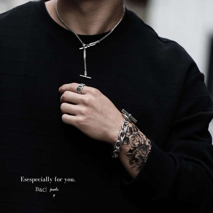 316L Chain Bracelet 【BLACK CLAW】