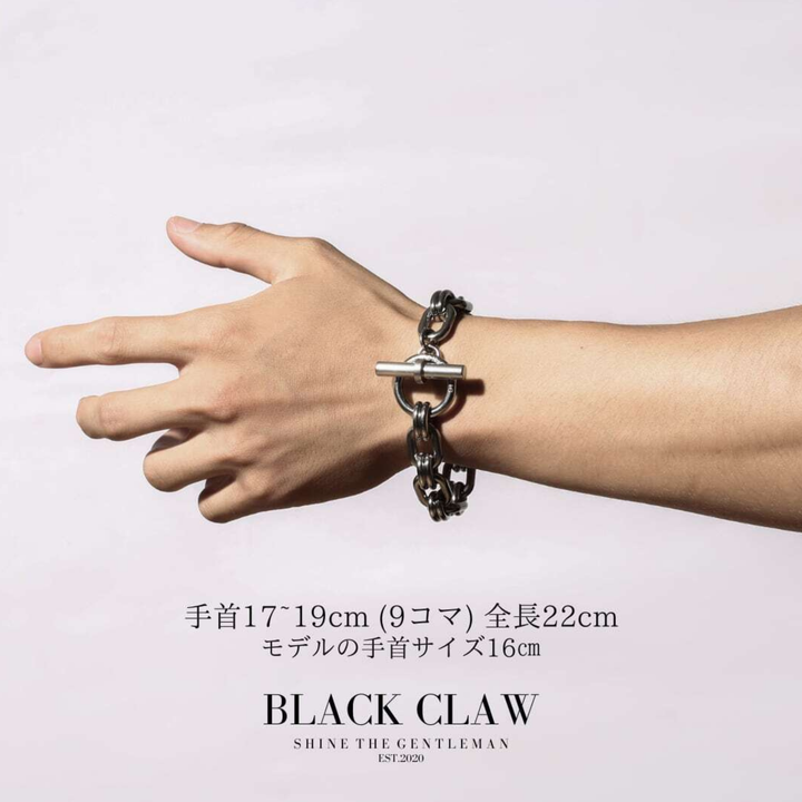 316L Chain Bracelet 【BLACK CLAW】