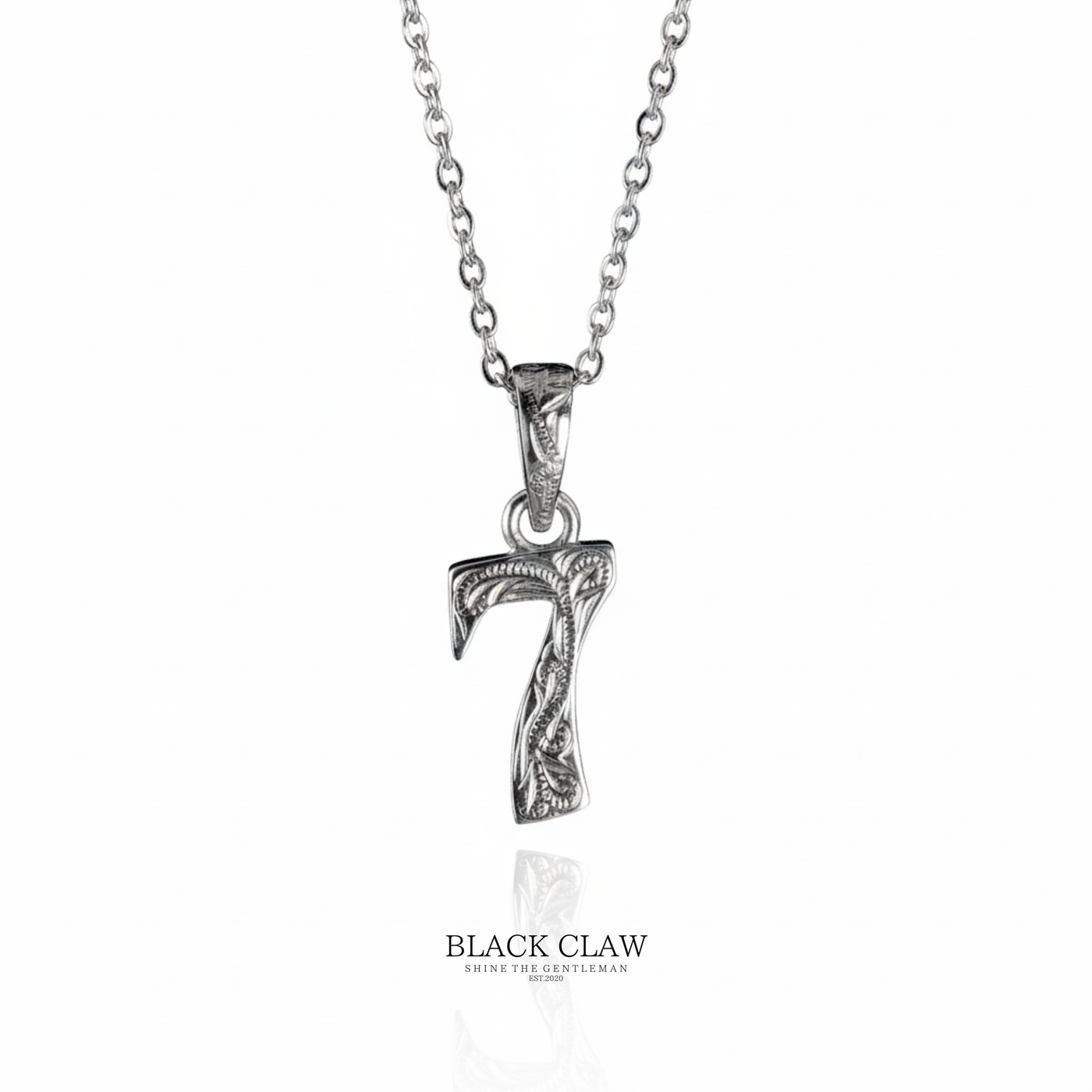 316L Hawaiian Number Necklace