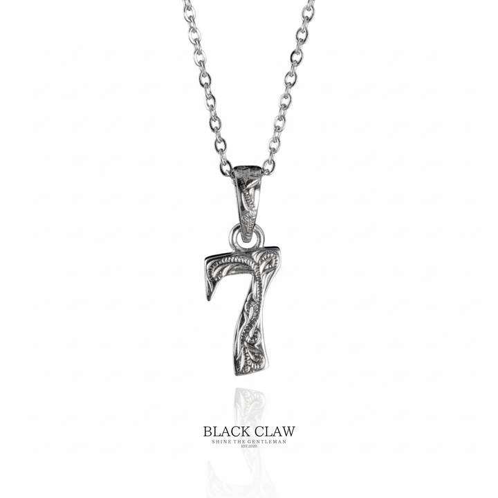 316L Hawaiian Number Necklace