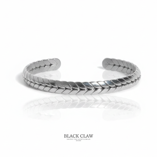 316L Braid Bangle