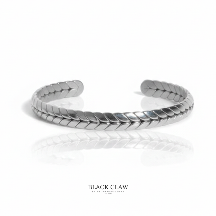 316L Braid Bangle