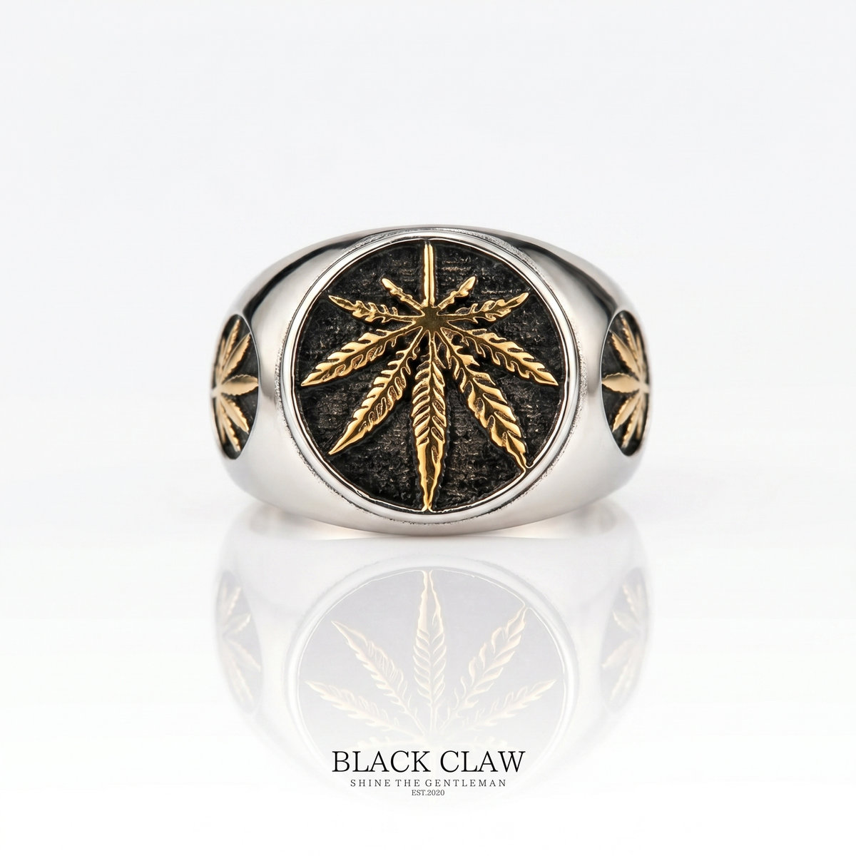 Shinto paper offerings Ring【Bicolor or Gold】