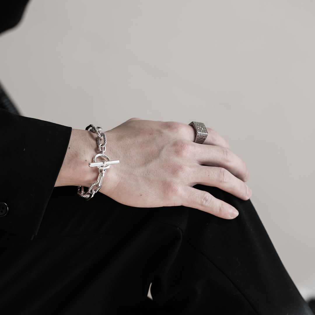 S925 Mantel Rope Bracelet【B&C】