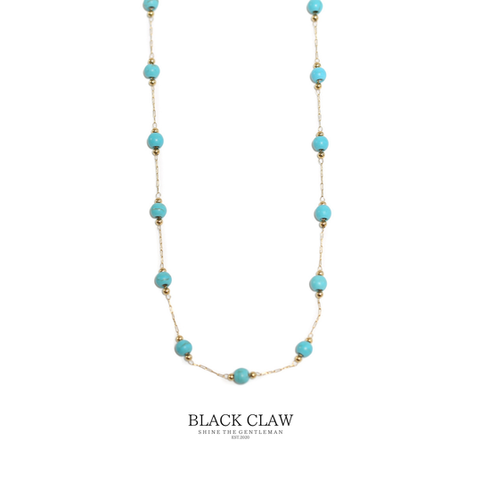 Turquoise Accent Necklace　【Turquoise Blue】