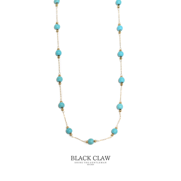 Turquoise Accent Necklace　【Turquoise Blue】