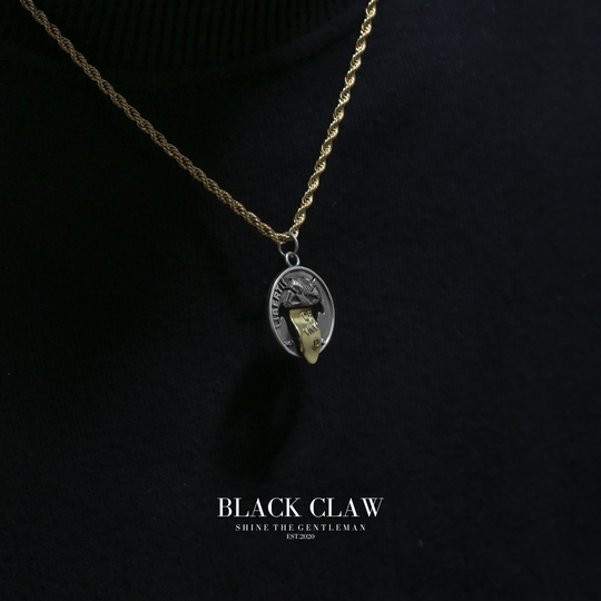 S925 Smile Coin  Necklace 【B&C】