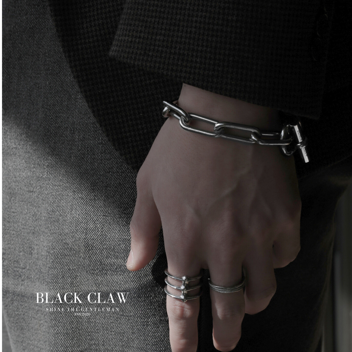 Wiedza Chain  Bracelet 【BLACK CLAW】