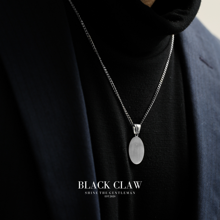316L Maria Coin Necklace【Bicolor SILVER】