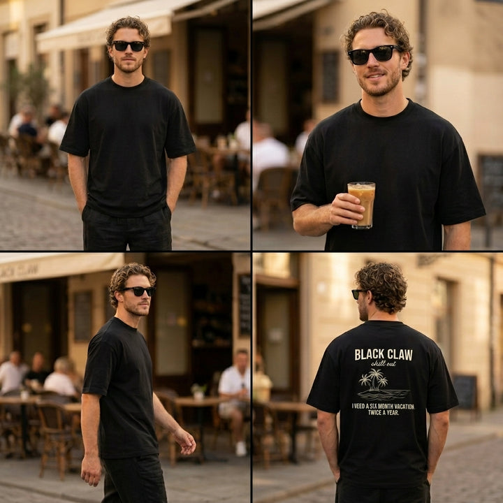 BLACK CLAW Chill Out Garment Dye Tee