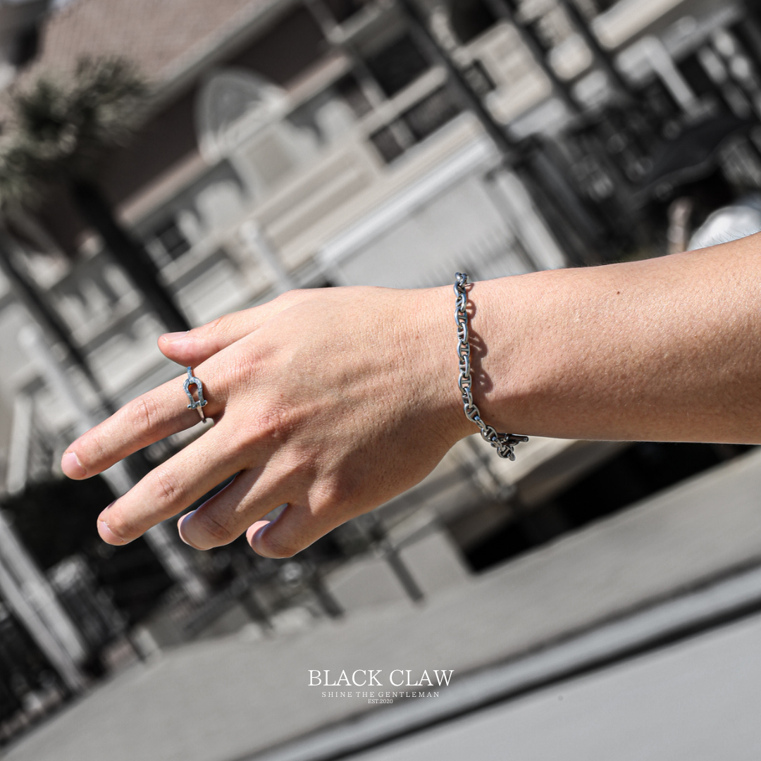 Horseshoe Anchor Chain Bracelet 【B&C】