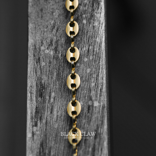 Curves Chain  Bracelet 【GOLD】