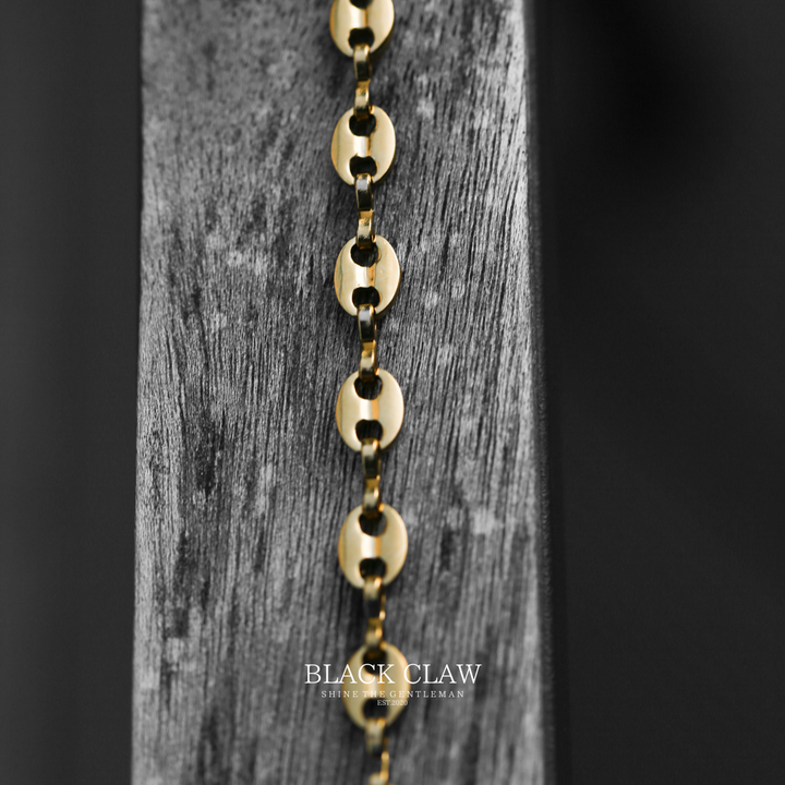 Curves Chain  Bracelet 【GOLD】