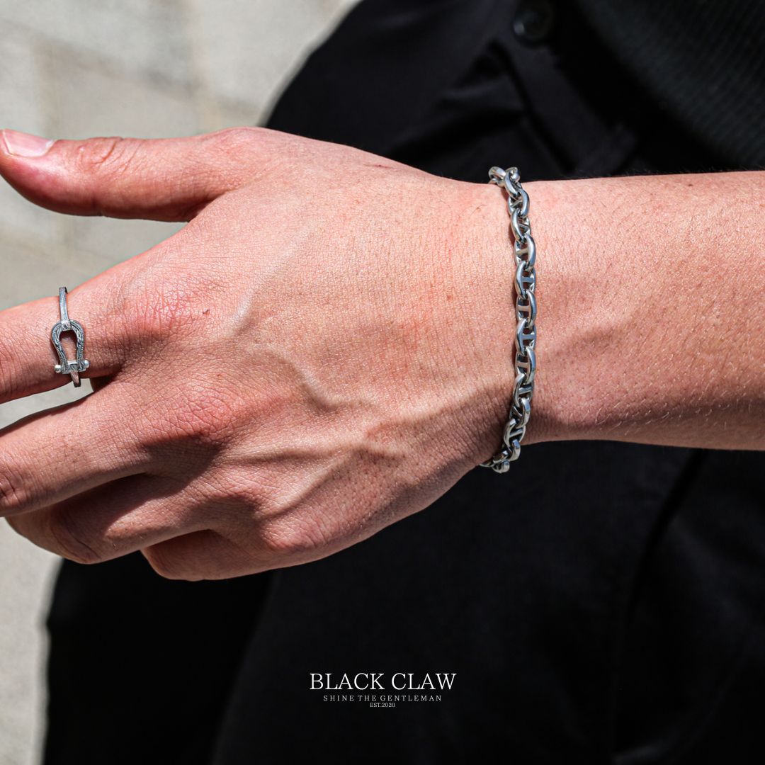Horseshoe Anchor Chain Bracelet 【B&C】