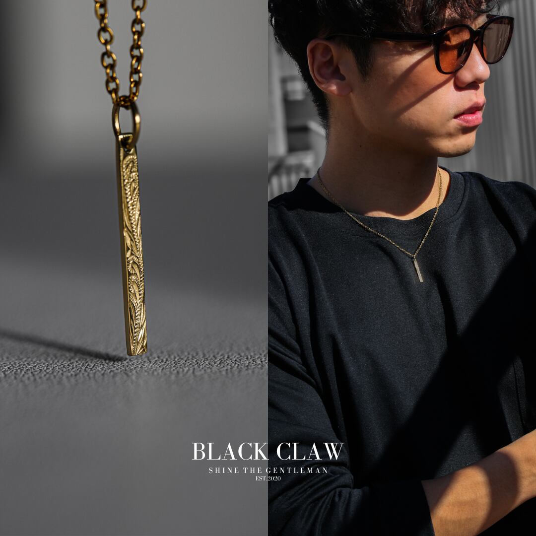316L Hawaiian Asta Necklace【GOLD】