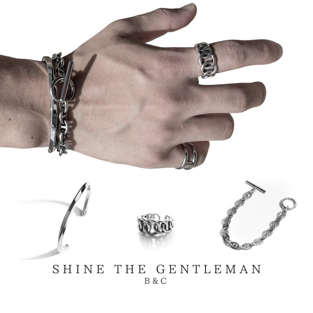 Anchor Chain Bracelet【SILVER】
