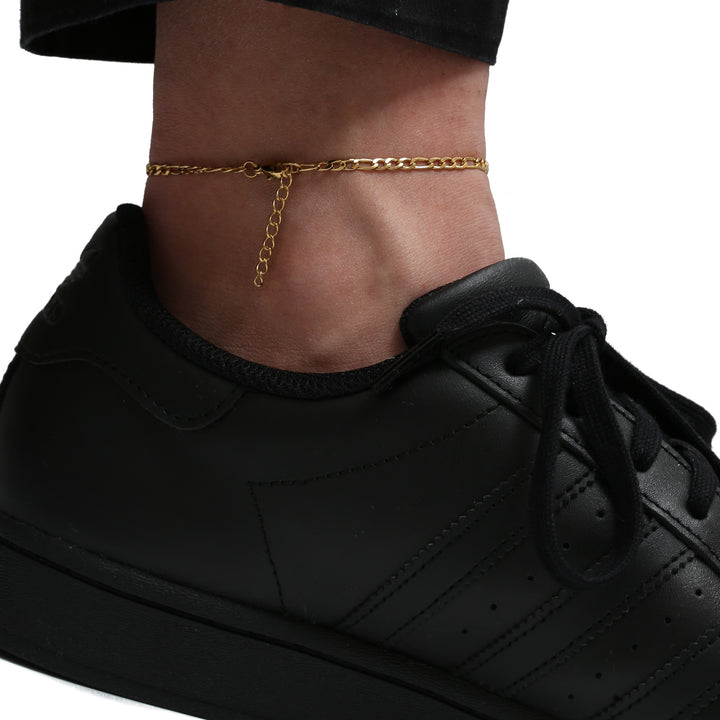 316L Figaro Anklet GOLD