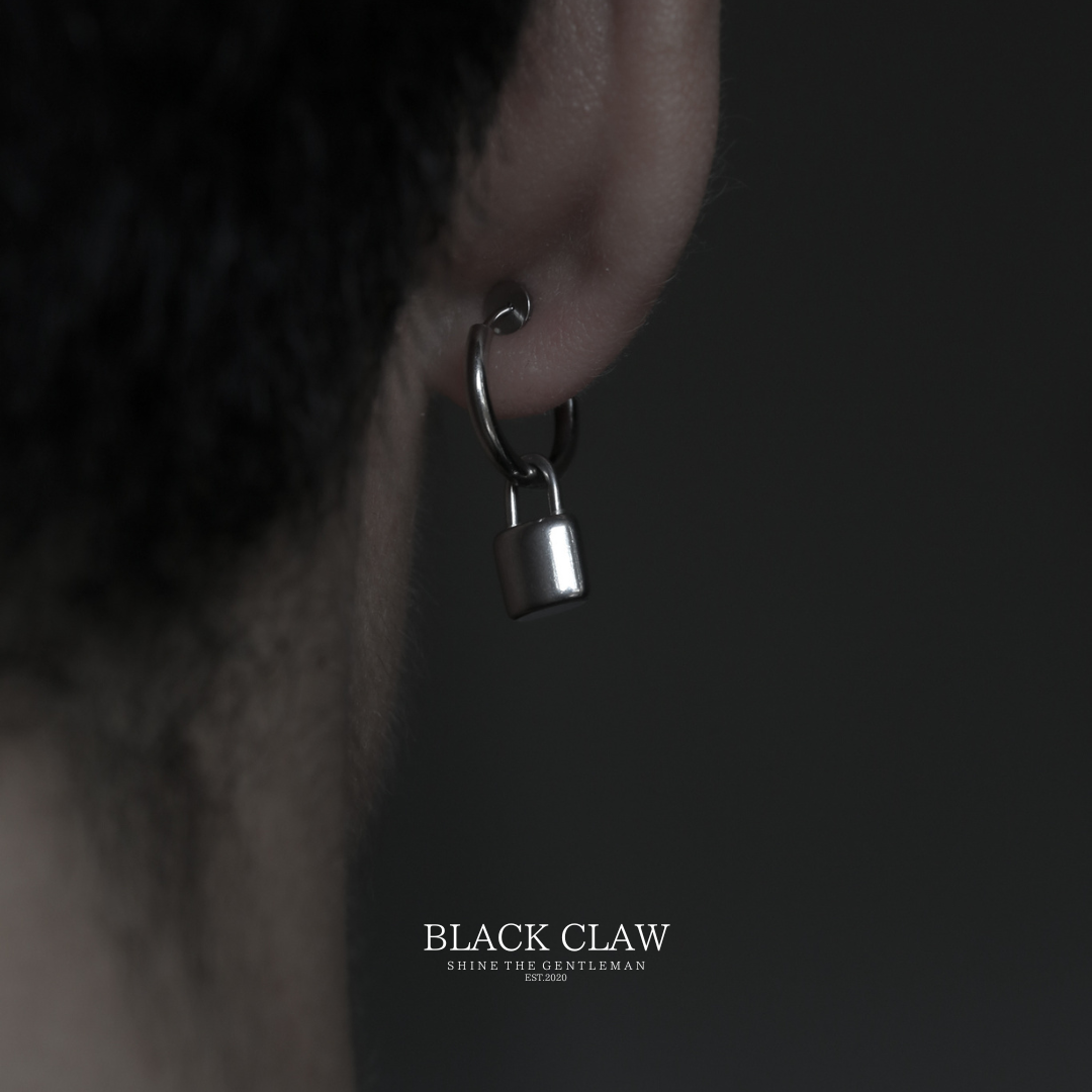 Padlock Pierce OR Earrings