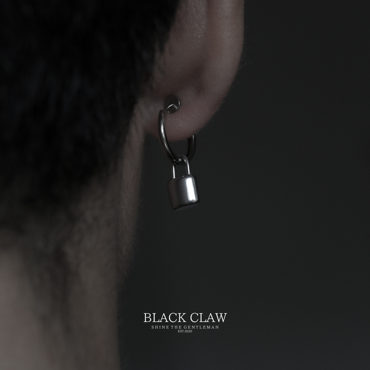 Padlock Pierce OR Earrings