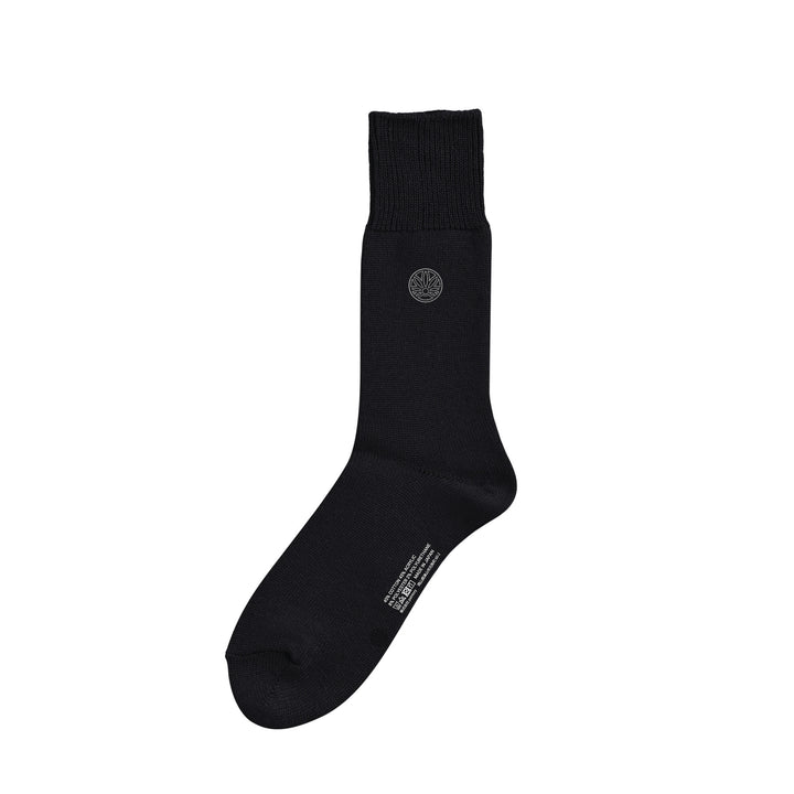 【B＆C】カラークルーソックス black image