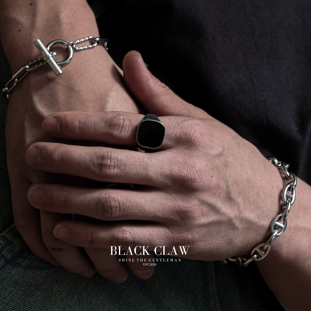 Classic Onyx Ring【B&C】