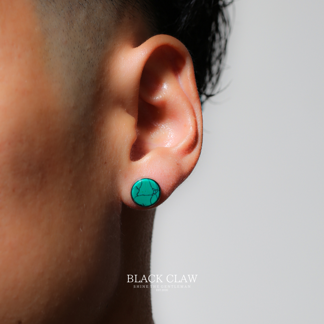 Turquoise Drop Pierce