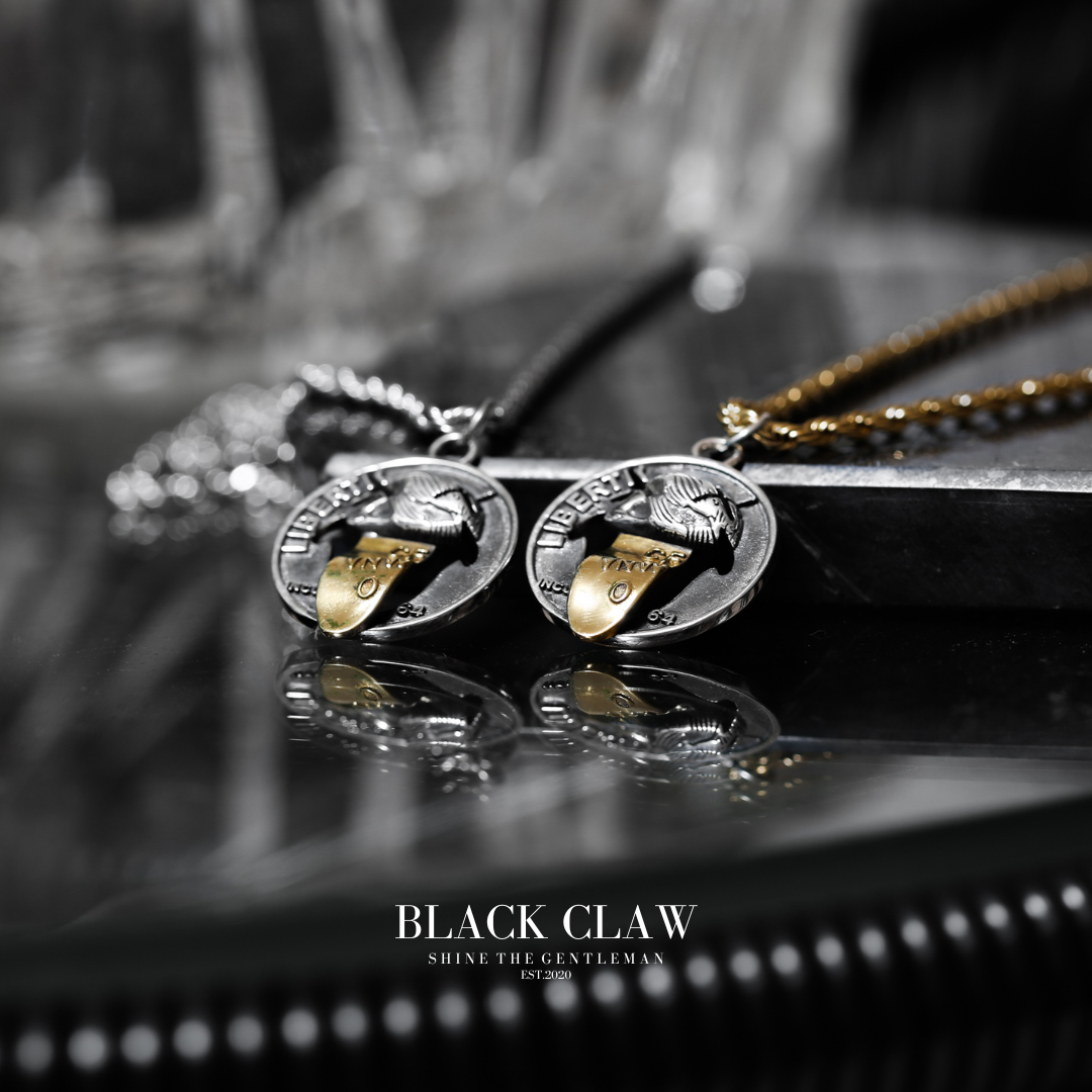 S925 Smile Coin  Necklace 【B&C】