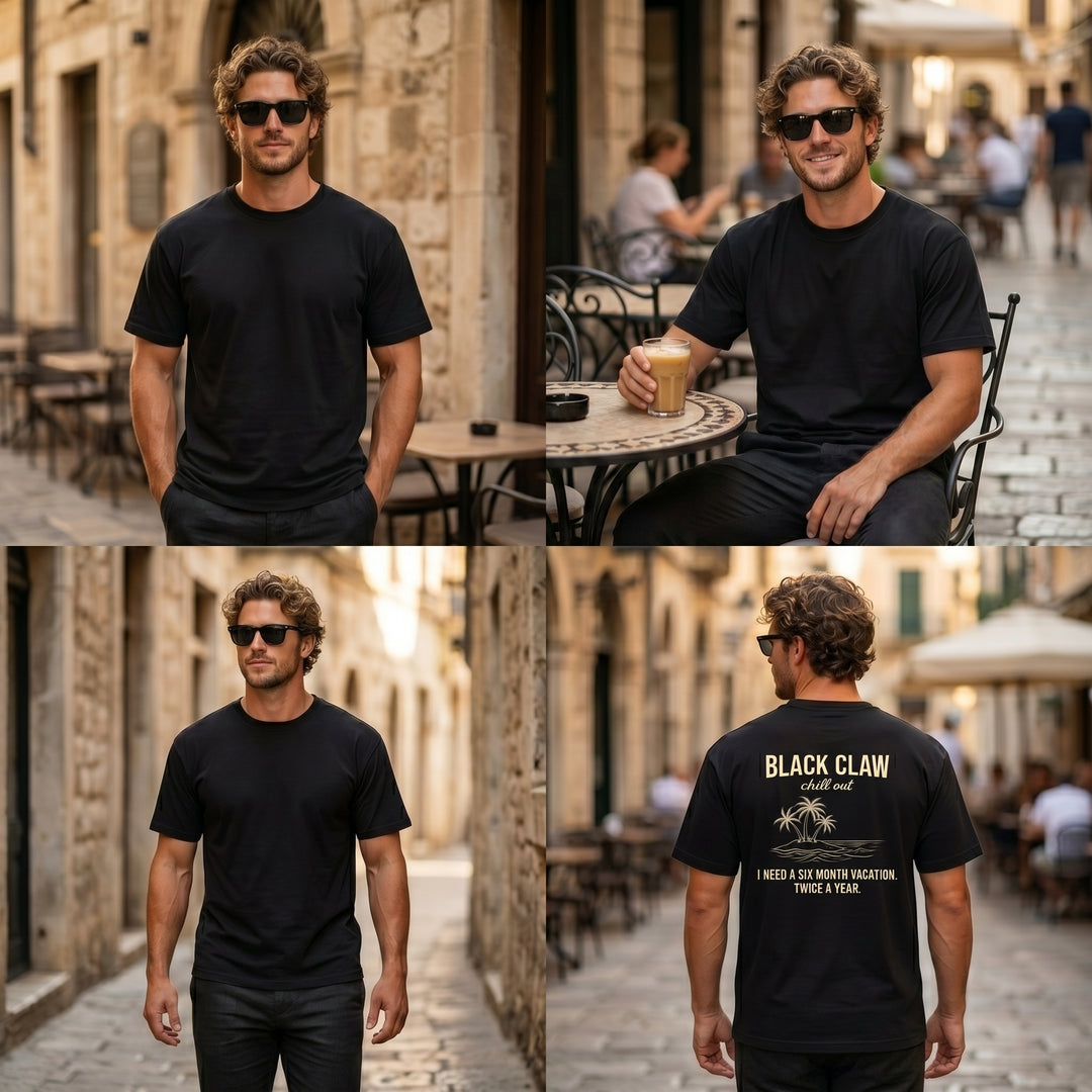 BLACK CLAW Chill Out Garment Dye Tee