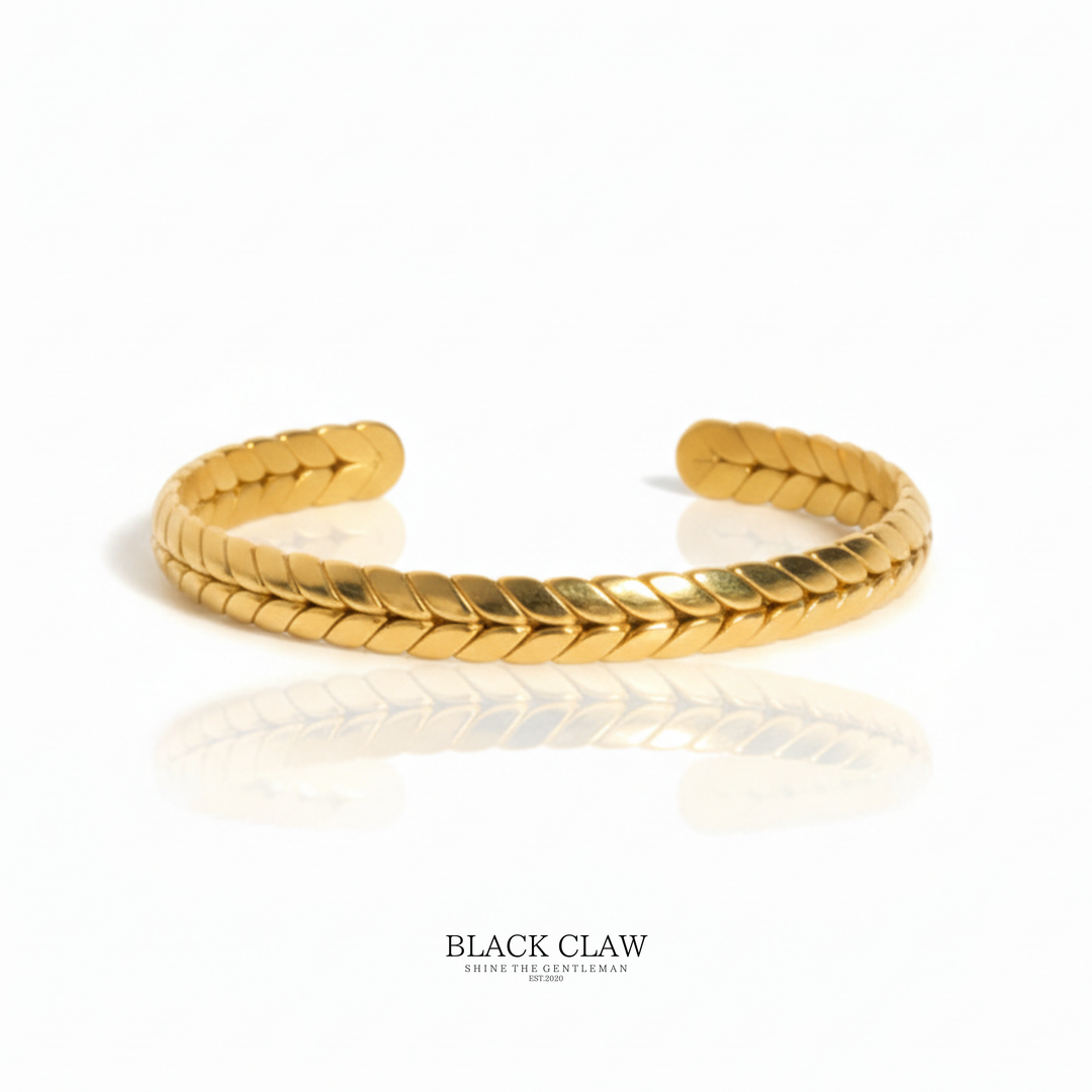 316L Braid Bangle