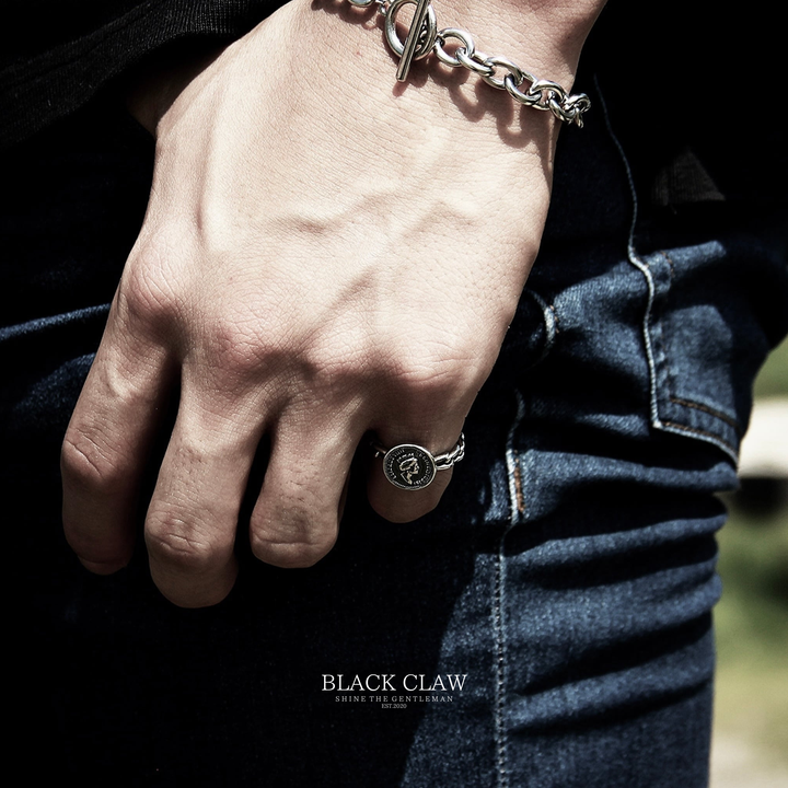 s925 Four Circles Ring