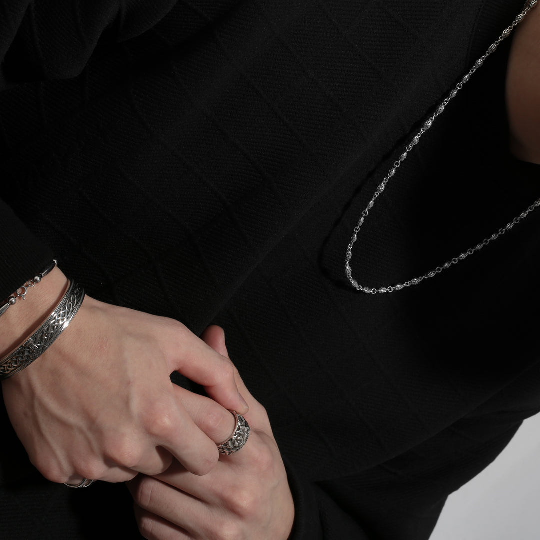 S925 Chain Cross Necklace / B&C