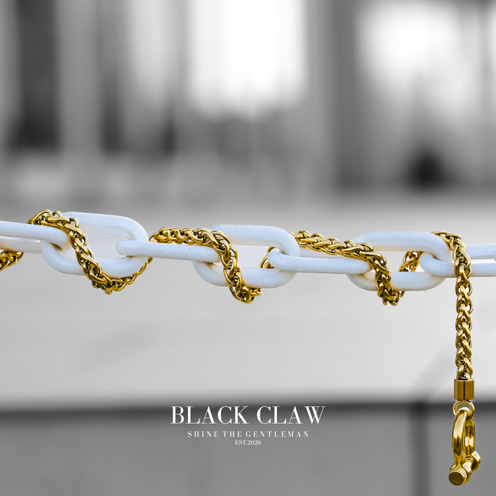 316L Horseshoe Chain Necklace【GOLD】