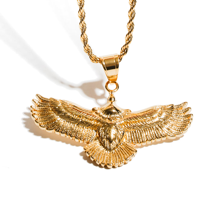 316L Hawks Necklace GOLD