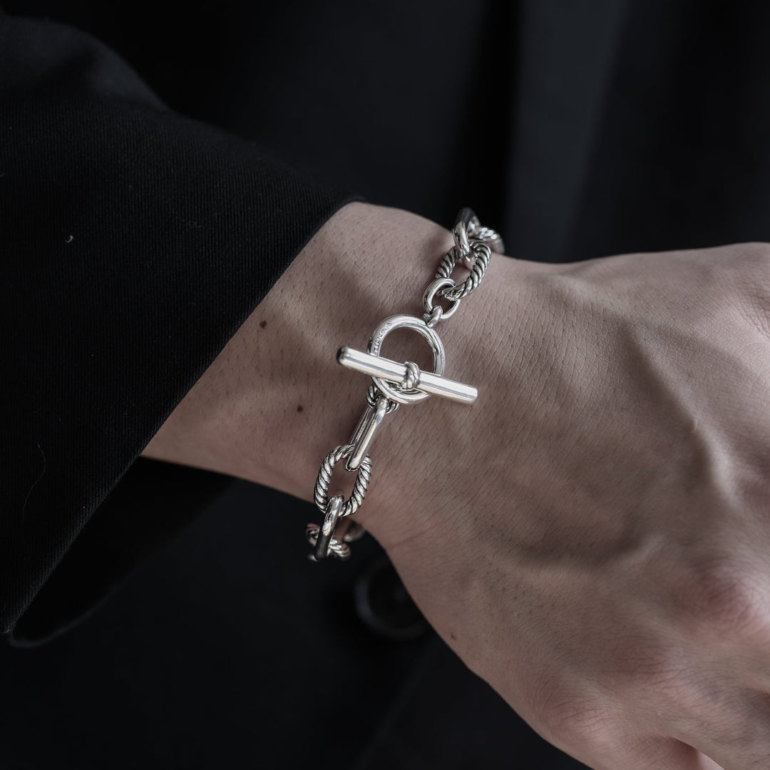 S925 Safety Pin Bracelet【B&C】