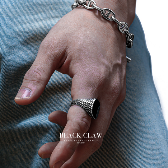 Classic Onyx Ring【B&C】