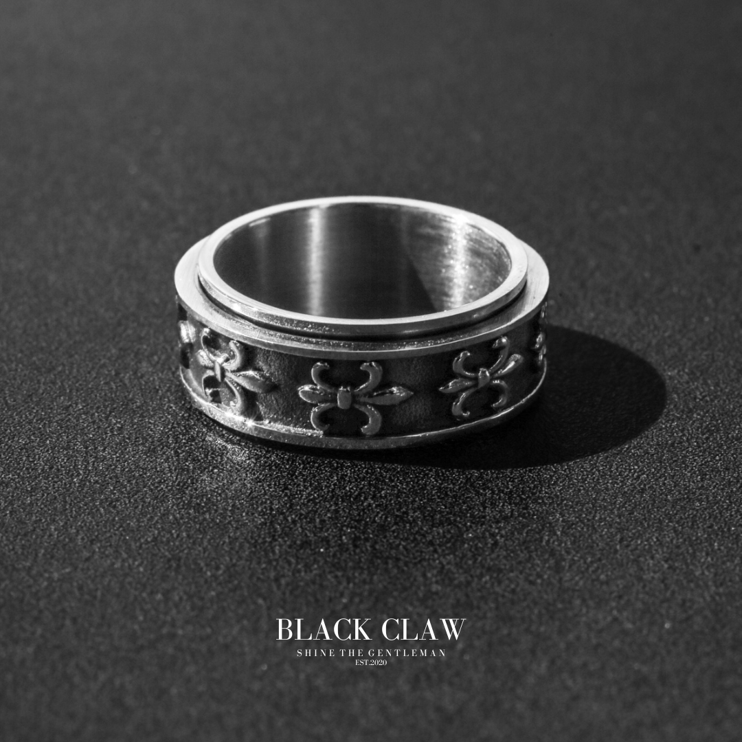 Lily Flower Ring　(ハンドスピナー機能）